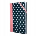 MILAN Paperbook Dots notes A5 w kratkę 208 stron twarda oprawa 57053DT