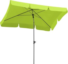 PARASOL OGRODOWY PROSTOKĄT ZIELONY 180x120 Locarno