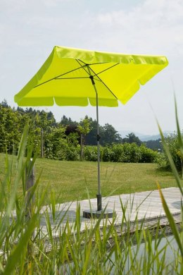 PARASOL OGRODOWY PROSTOKĄT ZIELONY 180x120 Locarno