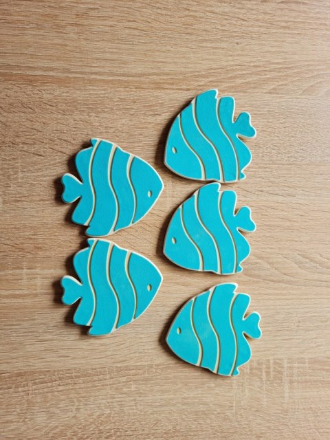 Wenko badstickers junior 10,5 cm niebieski 5 sztuk