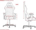 DX RACER Formula F08-N krzesło gamingowe Czarne