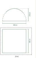 Markiza namiot Coleman Event Shelter 3x3m