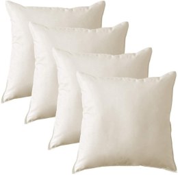 4x MACK Poduszka 40x40 PIERZE 100% BAWEŁNA ZESTAW