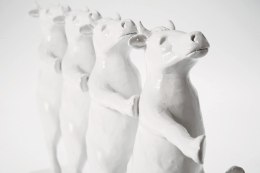 FIGURA DEKORACYJNA TAŃCZĄCE KROWY Kare Design