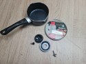 Ibili rondel z wylewką i pokrywką aluminiowy 12 x 5 cm