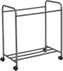 KOSZ NA PRANIE POJEMNIK ORGANIZER SZARY 3 x 44 L