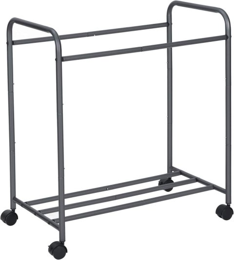KOSZ NA PRANIE POJEMNIK ORGANIZER SZARY 3 x 44 L