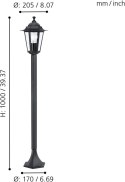 Lampa stojąca latarnia LATERNA 4 22144 Eglo