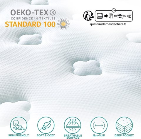 OCHRANIACZ NAKŁADKA NA MATERAC HANSLEEP 140X200