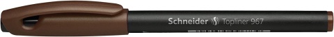Schneider Cienkopis Topliner 967 brąz 0,4 mm