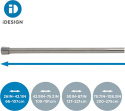 Drążek prysznicowy iDesign 66-107 x 25 mm