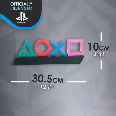 Paladone PlayStation Icons Light lampka LED 30 cm USB 3xAAA PP4140PS