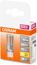 Żarówka LED G9 KAPSUŁKA 4,8W = 50W 2700K OSRAM