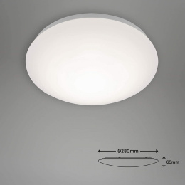 Briloner Lampa Sufitowa LED 12 W, Ø 28 cm