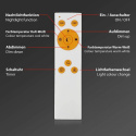 Briloner Lampa sufitowa LED z pilotem