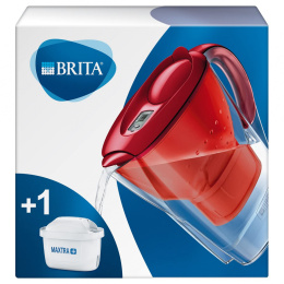 Brita Dzbanek Filtrujący, Czerwony, 2.4 litry