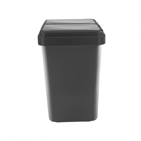 Kosz na śmieci plastik Ribelli 500114 25l szary