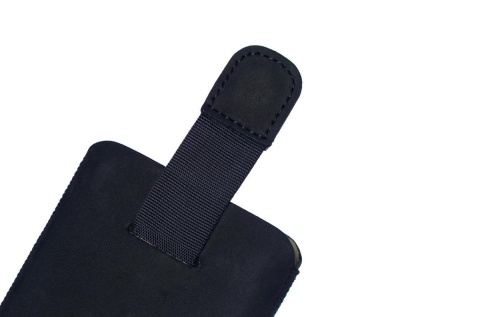 Azuri Pocket etui kieszonkowe wsuwka do telefonu czarne AZPOCKETBLL01