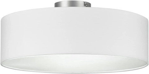 Lampa sufitowa meineWunschleuchte CALMA 40 cm biała 3 × E14