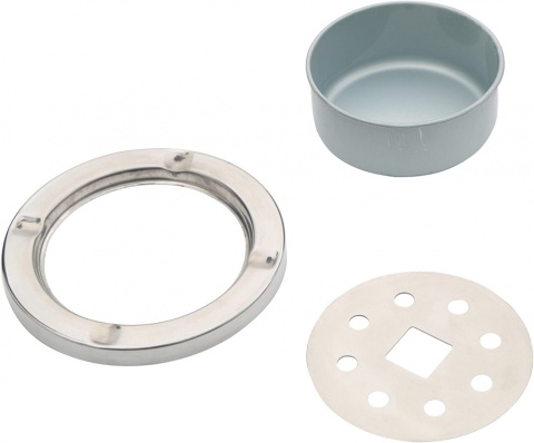 Popielnico-kosz metal Axentia 8l szary