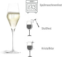 Stolzle Lausitz Kieliszki do szampana, 290 ml