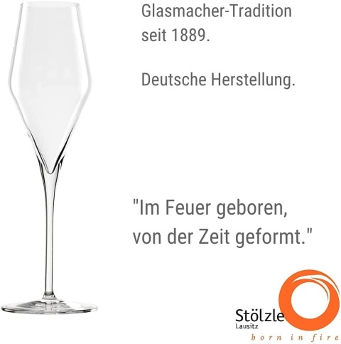 Stolzle Lausitz Kieliszki do szampana, 290 ml