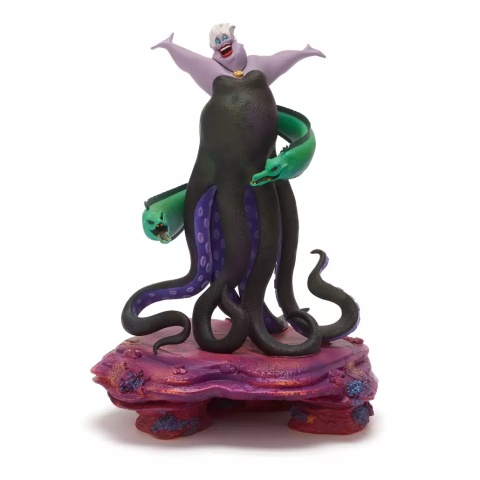 Figurka Disney Ursula Mała Syrenka LED Flotsam Jetsam 33 cm kolekcjonerska