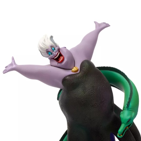 Figurka Disney Ursula Mała Syrenka LED Flotsam Jetsam 33 cm kolekcjonerska