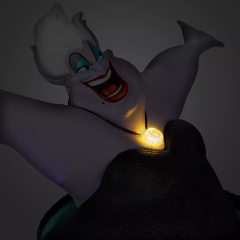 Figurka Disney Ursula Mała Syrenka LED Flotsam Jetsam 33 cm kolekcjonerska