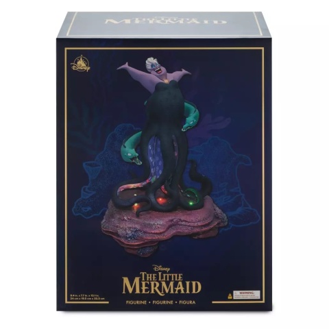 Figurka Disney Ursula Mała Syrenka LED Flotsam Jetsam 33 cm kolekcjonerska