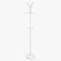 Amazon Basics GAR-041-WH wieszak stojący biały 167 cm 12 haczyków