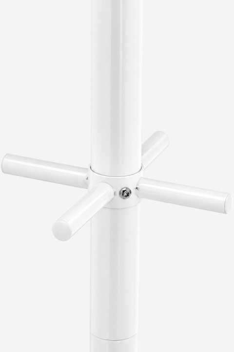Amazon Basics GAR-041-WH wieszak stojący biały 167 cm 12 haczyków