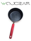 Amazon Basics zestaw garnków patelni 12 el. czerwony non-stick kompletny
