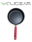 Amazon Basics zestaw garnków patelni 12 el. czerwony non-stick kompletny