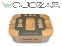 Bambaw Lunchbox Stal Nierdzewna 1400 ml z Bambusową Pokrywką BPA Free