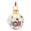 Bombka Disney Mickey Mouse JOY świąteczna ceramiczna 9 cm