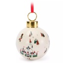 Bombka Disney Mickey Mouse JOY świąteczna ceramiczna 9 cm