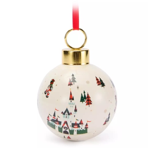 Bombka Disney Mickey Mouse JOY świąteczna ceramiczna 9 cm