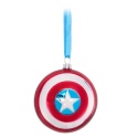 Bombka Marvel Captain America tarcza szklana Disney Store 12 cm