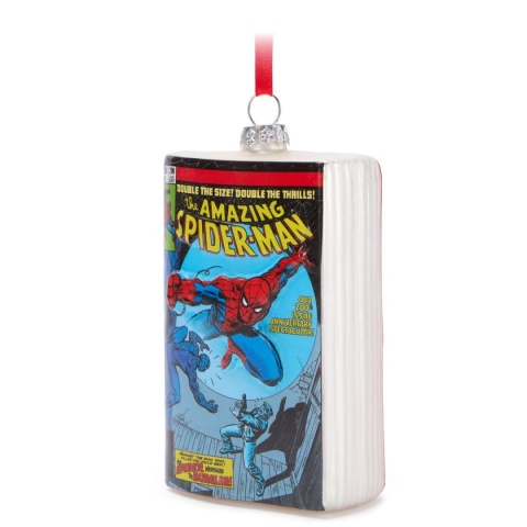 Ozdoba Disney Marvel Spider-Man komiks szklana zawieszka 13,5 cm