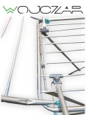 Suszarka na pranie Colombo Flower 30 m 4-skrzydłowa aluminiowa