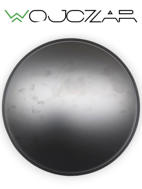 Taca dekoracyjna D&D Living Pleto 40 cm metalowa czarna matowa