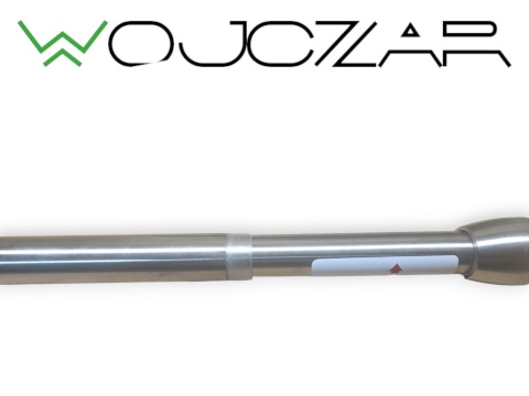 IDesign Drążek Prysznicowy Rozporowy 66-107 cm Srebrny Mat Bez Wiercenia