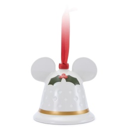 Dzwonek ozdoba Disney Mickey Mouse 14 cm ceramiczny zawieszka świąteczna