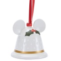 Dzwonek ozdoba Disney Mickey Mouse 14 cm ceramiczny zawieszka świąteczna