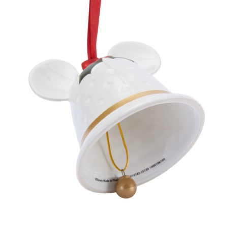 Dzwonek ozdoba Disney Mickey Mouse 14 cm ceramiczny zawieszka świąteczna