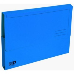 Exacompta Clean'Safe teczki A4 400g niebieskie 5 szt 47222E