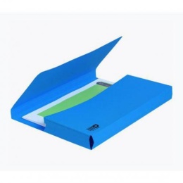 Exacompta Clean'Safe teczki A4 400g niebieskie 5 szt 47222E