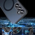 WojCzar Mobile Etui MagSafe Galaxy S24+ Czarne Matowe Plecki
