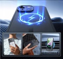 WojCzar Mobile Etui MagSafe Apple iPhone 15 Czarne Matowe Plecki